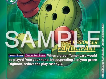 Togemon [BT14-046] (2024 Regionals Participant) [Blast Ace Promos] Online Sale