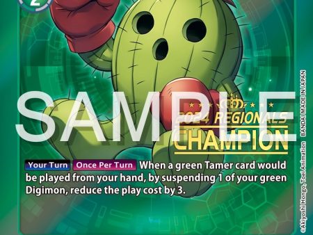 Togemon [BT14-046] (2024 Regionals Champion) [Blast Ace Promos] Supply