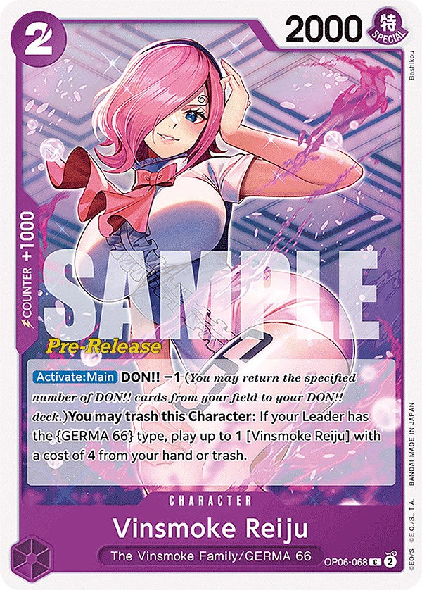 Vinsmoke Reiju [Wings of the Captain Pre-Release Cards] Online now