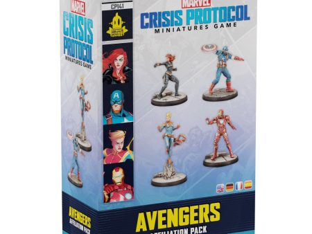 Marvel Crisis Protocol - Avengers Affiliation Pack For Sale