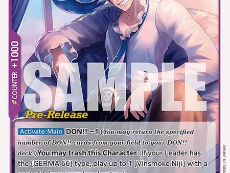 Vinsmoke Niji (064) [Wings of the Captain Pre-Release Cards] For Discount