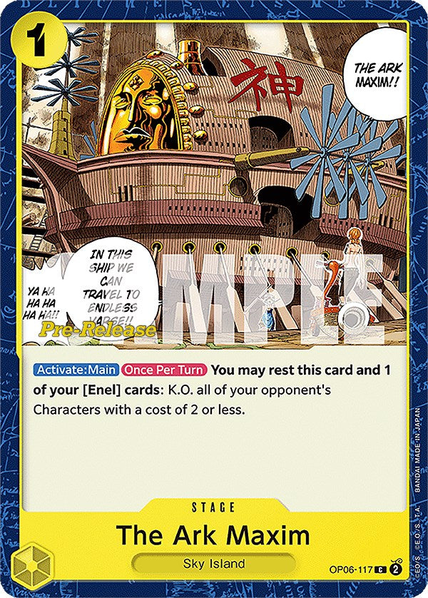 The Ark Maxim [Wings of the Captain Pre-Release Cards] Discount