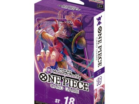 One Piece Card Game - Monkey D. Luffy (ST-18) Starter Deck For Discount