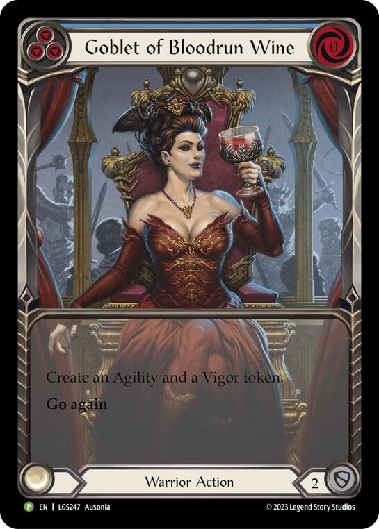 Goblet of Bloodrun Wine [LGS247] (Promo)  Rainbow Foil For Sale