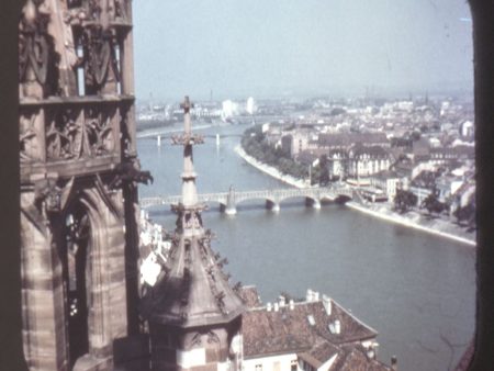 Basle, Switzerland - View-Master Single Reel - 1947 - vintage - 2025 For Sale