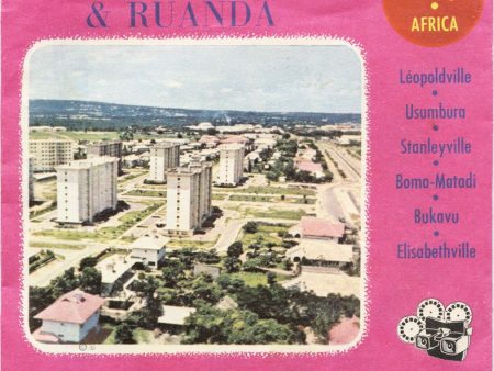 Belgian Congo & Ruanda - View-Master 3 Reel Packet - vintage - 3794,3795,3796-BS4 Online