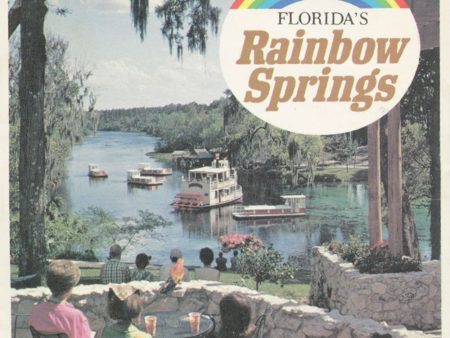 Florida s Rainbow Springs - View-Master 3 Reel Packet - vintage - A986-G1A Supply