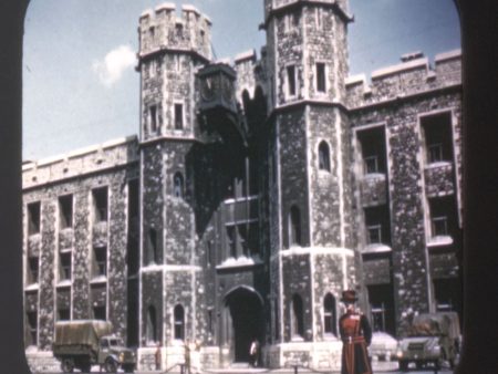 Tower of London England - View-Master Single Reel - vintage - 1012 Online Hot Sale