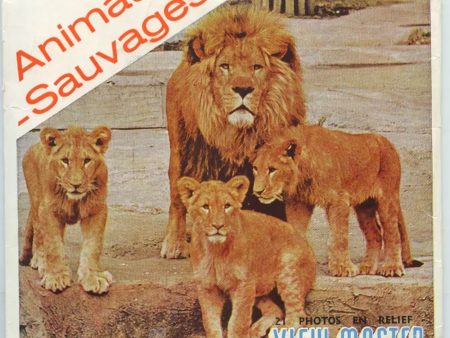 Animaux Sauvages - View-Master 3 Reel Packet - vintage - B614F-BS5 Online Hot Sale