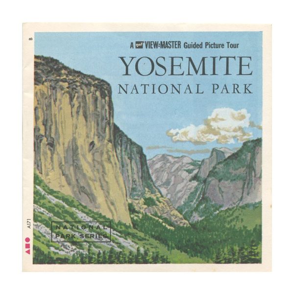 Yosemite - California - View-Master 3 Reel Packet - vintage - A171-G1B Fashion