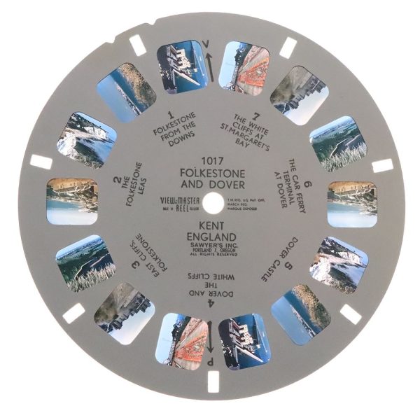 Folkestone and Dover, Kent England - View-Master Single Reel - vintage - 1017 Supply