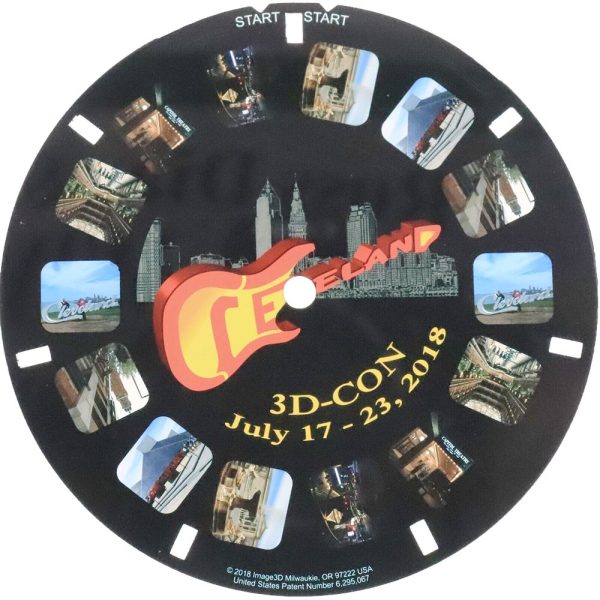 View-Master-like Souvenir Reel - 3D-Con Cleveland 2018 NSA - Image 3D Reel Online Hot Sale