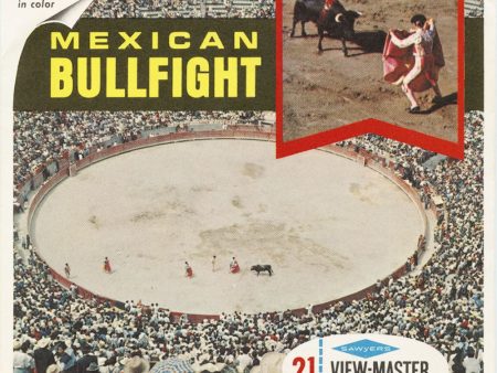 Mexican Bullfight - View-Master 3 Reel Packet - vintage - B004-S6A Online Sale