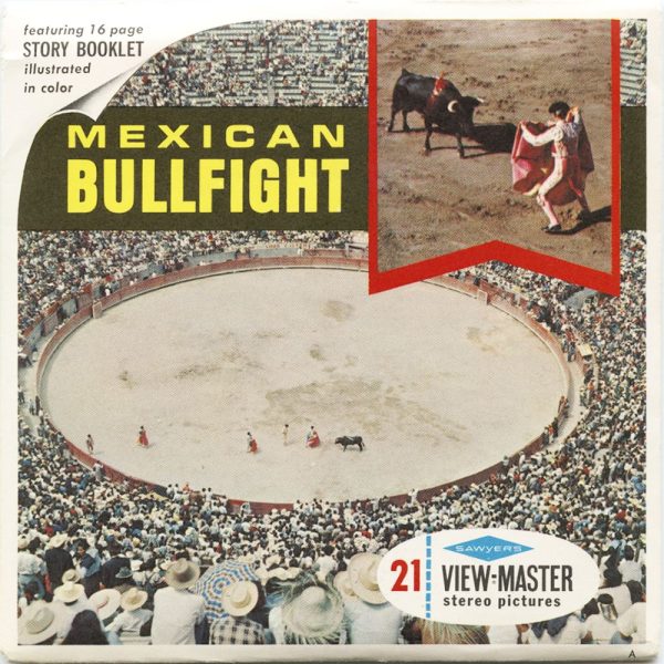 Mexican Bullfight - View-Master 3 Reel Packet - vintage - B004-S6A Online Sale