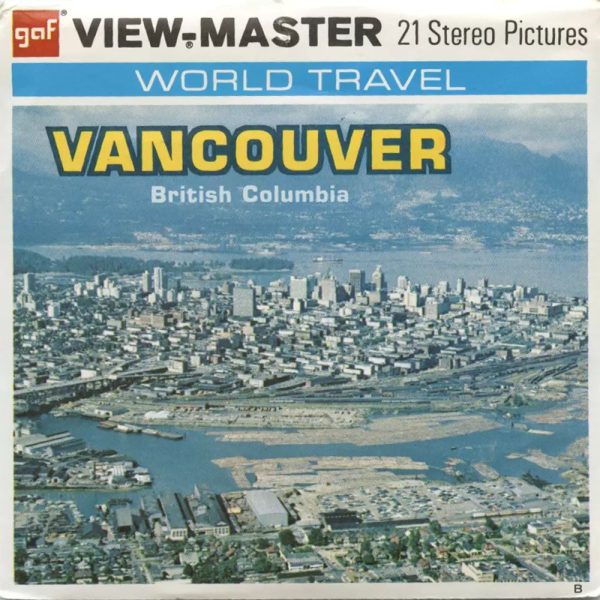 Vancouver - British Columbia - View-Master 3 Reel Packet - vintage - A012-G3B Fashion