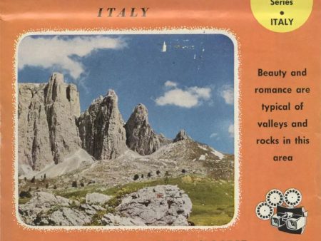 The Dolomite Mountains - Italy - View-Master 3 Reel Packet - vintage - 1622-A,B,C-BS3 Fashion