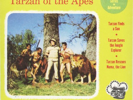 Tarzan of the Apes - View-Master 3 Reel Packet - 1950 - vintage - 976-A,B,C-S3 For Discount