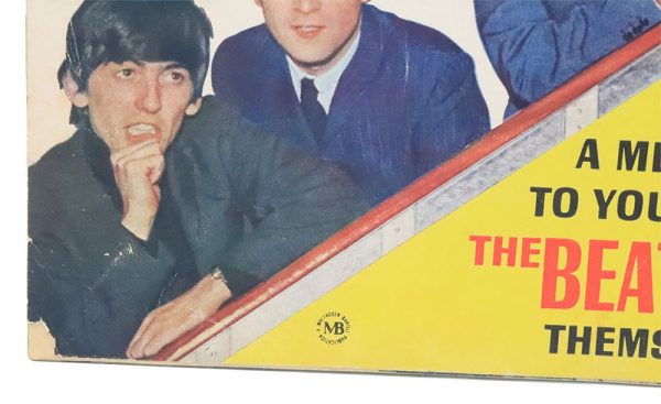 Meet the Beatles - Magazine - John, Paul, George, Ringo - c.1960s - vintage Online Hot Sale