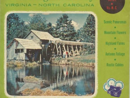 Blue Ridge Parkway - View-Master 3 Reel Packet - vintage - 78-A,B,C-S3 Cheap