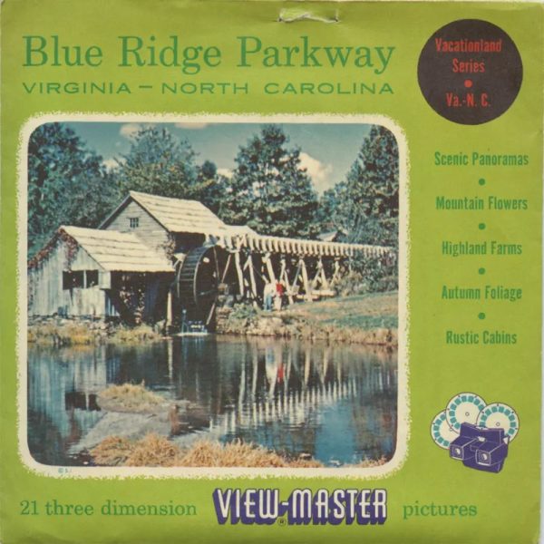 Blue Ridge Parkway - View-Master 3 Reel Packet - vintage - 78-A,B,C-S3 Cheap