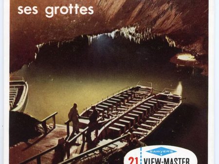 Caves (Ha -Sur Lesse- ses grottes) - View-Master 3 Reel Packet - vintage - C363F- BS6 Discount