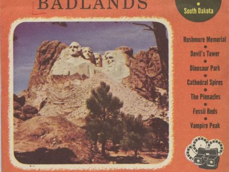 Black Hills Badlands - View-Master 3 Reel Packet - vintage - 203-A,B,C-S3 Sale