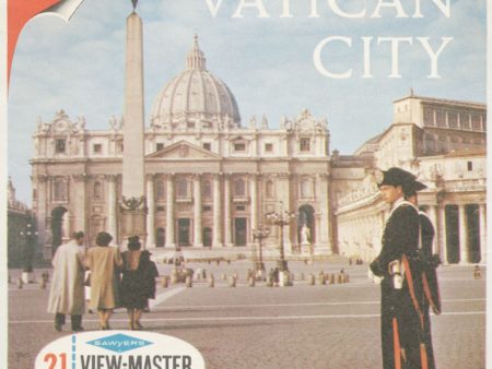 Vatican City - View-Master 3 Reel Packet - vintage - B178-S6A Supply