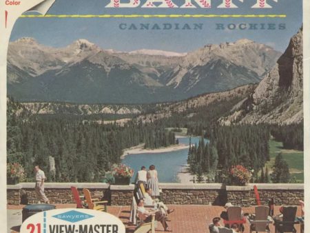 Banff - Canadian Rockies - View-Master 3 Reel Packet - vintage - A004-S6A Online Sale