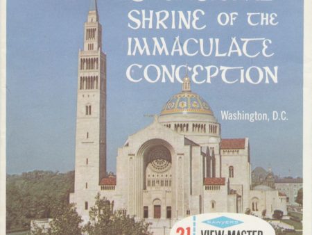 The National Shrine - View-Master 3 Reel Packet - vintage - A795-S6A on Sale