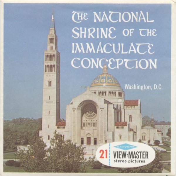 The National Shrine - View-Master 3 Reel Packet - vintage - A795-S6A on Sale