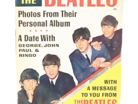 Meet the Beatles - Magazine - John, Paul, George, Ringo - c.1960s - vintage Online Hot Sale