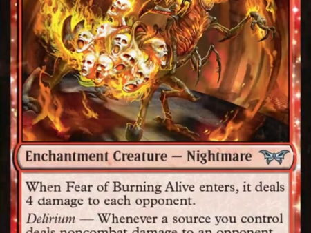 Fear of Burning Alive [Duskmourn: House of Horror] Supply