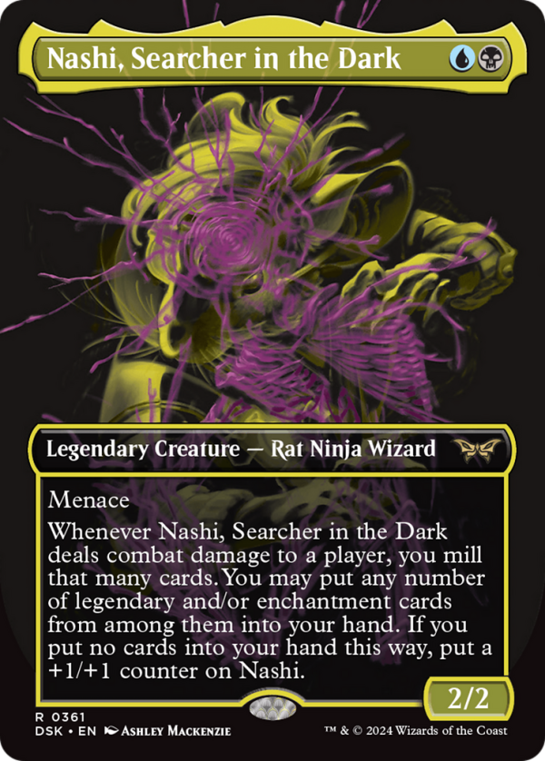 Nashi, Searcher in the Dark (Showcase) [Duskmourn: House of Horror] Hot on Sale