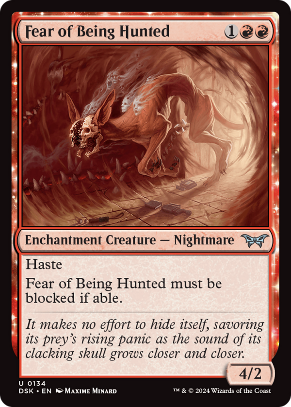 Fear of Being Hunted [Duskmourn: House of Horror] Supply