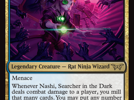 Nashi, Searcher in the Dark [Duskmourn: House of Horror] For Sale