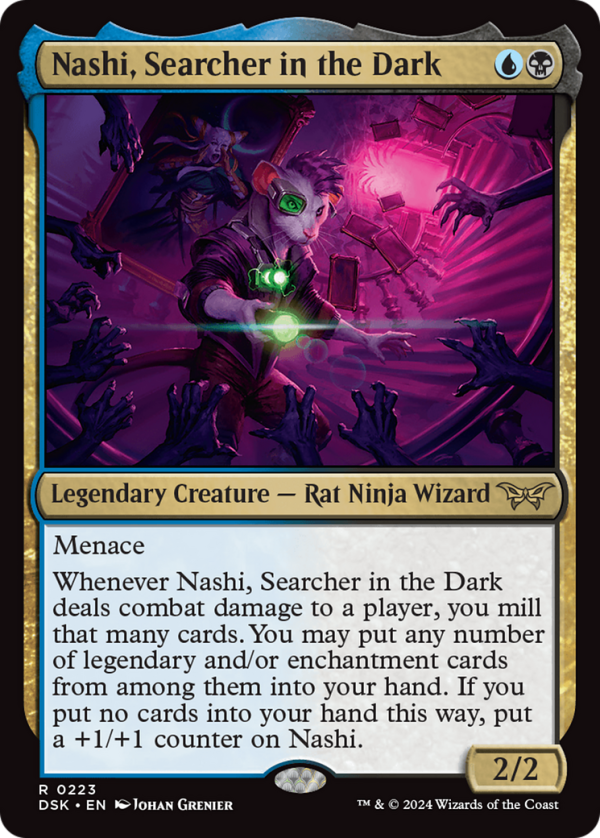 Nashi, Searcher in the Dark [Duskmourn: House of Horror] For Sale