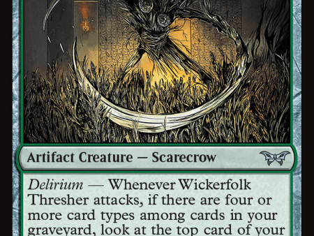 Wickerfolk Thresher [Duskmourn: House of Horror] Discount