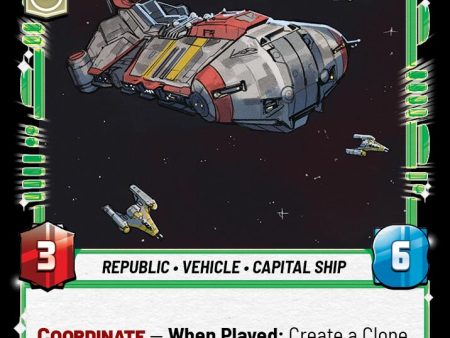 Pelta Supply Frigate (095 257) [Twilight of the Republic] Online Hot Sale