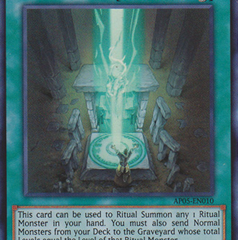 Advanced Ritual Art [AP05-EN010] Super Rare Online Hot Sale