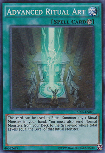 Advanced Ritual Art [AP05-EN010] Super Rare Online Hot Sale