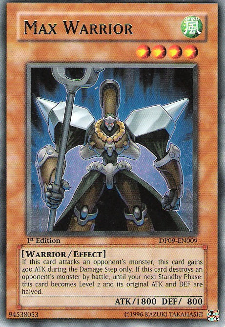 Max Warrior [DP09-EN009] Rare Cheap