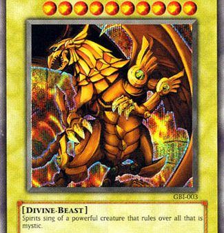 The Winged Dragon of Ra (Secret Rare) [GBI-003] Secret Rare Sale