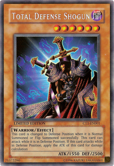 Total Defense Shogun [CT1-EN001] Secret Rare Cheap