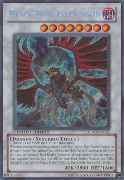 Black-Winged Dragon [CT07-EN002] Secret Rare Online