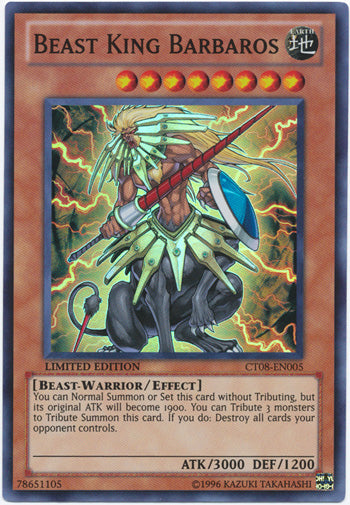 Beast King Barbaros [CT08-EN005] Super Rare Hot on Sale