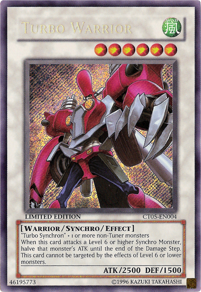 Turbo Warrior [CT05-EN004] Secret Rare Hot on Sale