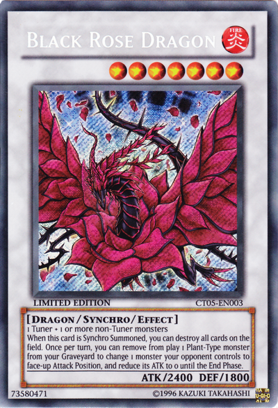 Black Rose Dragon [CT05-EN003] Secret Rare Online