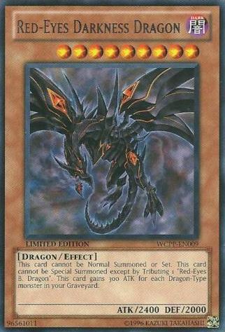 Red-Eyes Darkness Dragon [WCPP-EN009] Rare Cheap