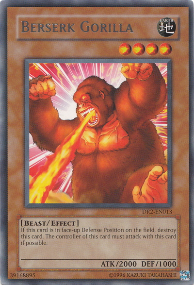 Berserk Gorilla [DR2-EN013] Rare Hot on Sale