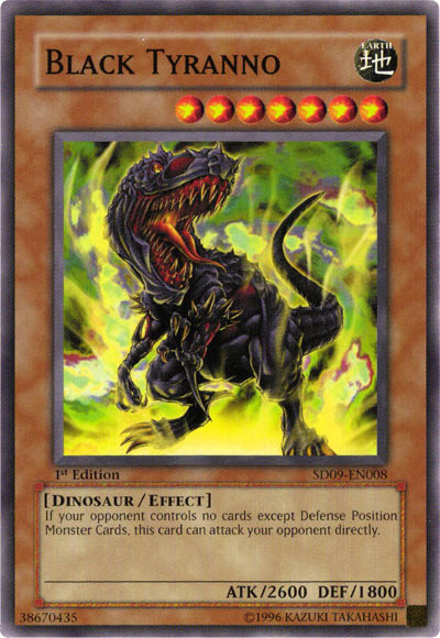 Black Tyranno [SD09-EN008] Common For Discount